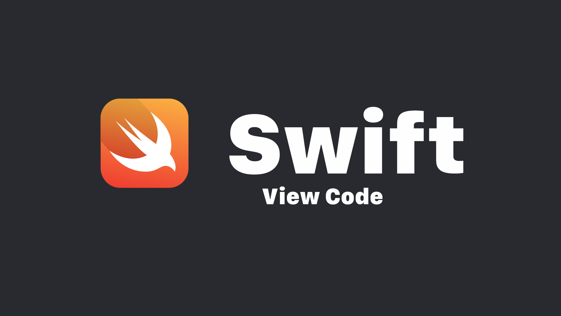 Vew Code 123 View Code: Projeto iOS sem storyboards - Parte 1 | Rodrigo Carvalho